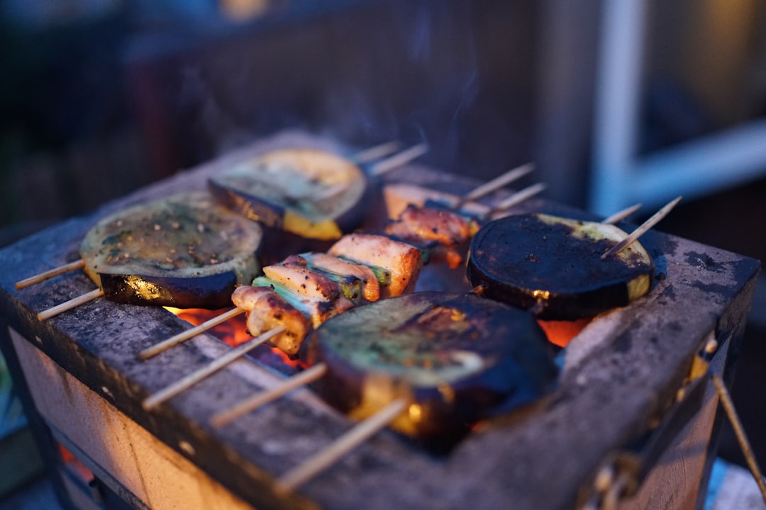 Photo Campfire cooking